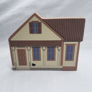 Willa Cather Home The Cat's Meow 1996 Series XIV Wood Self Sitter